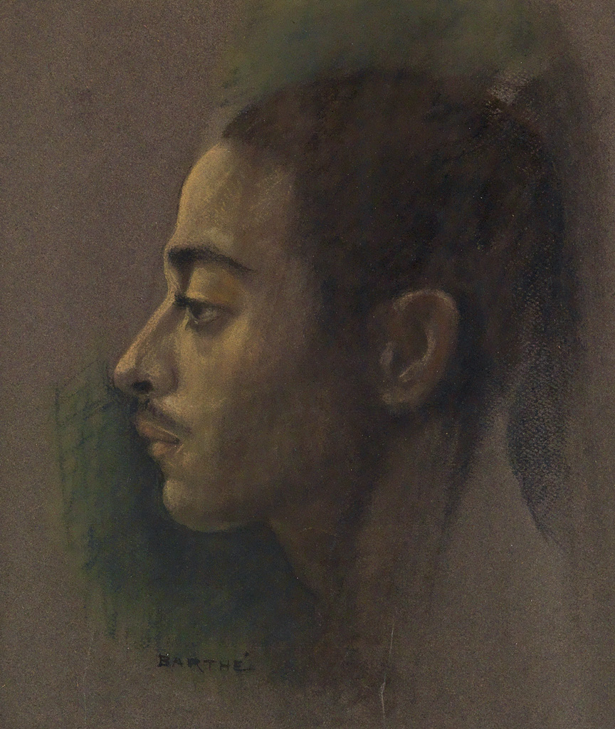 RICHMOND BARTHÉ (1909 - 1989) Untitled (Portrait of a Young Man).